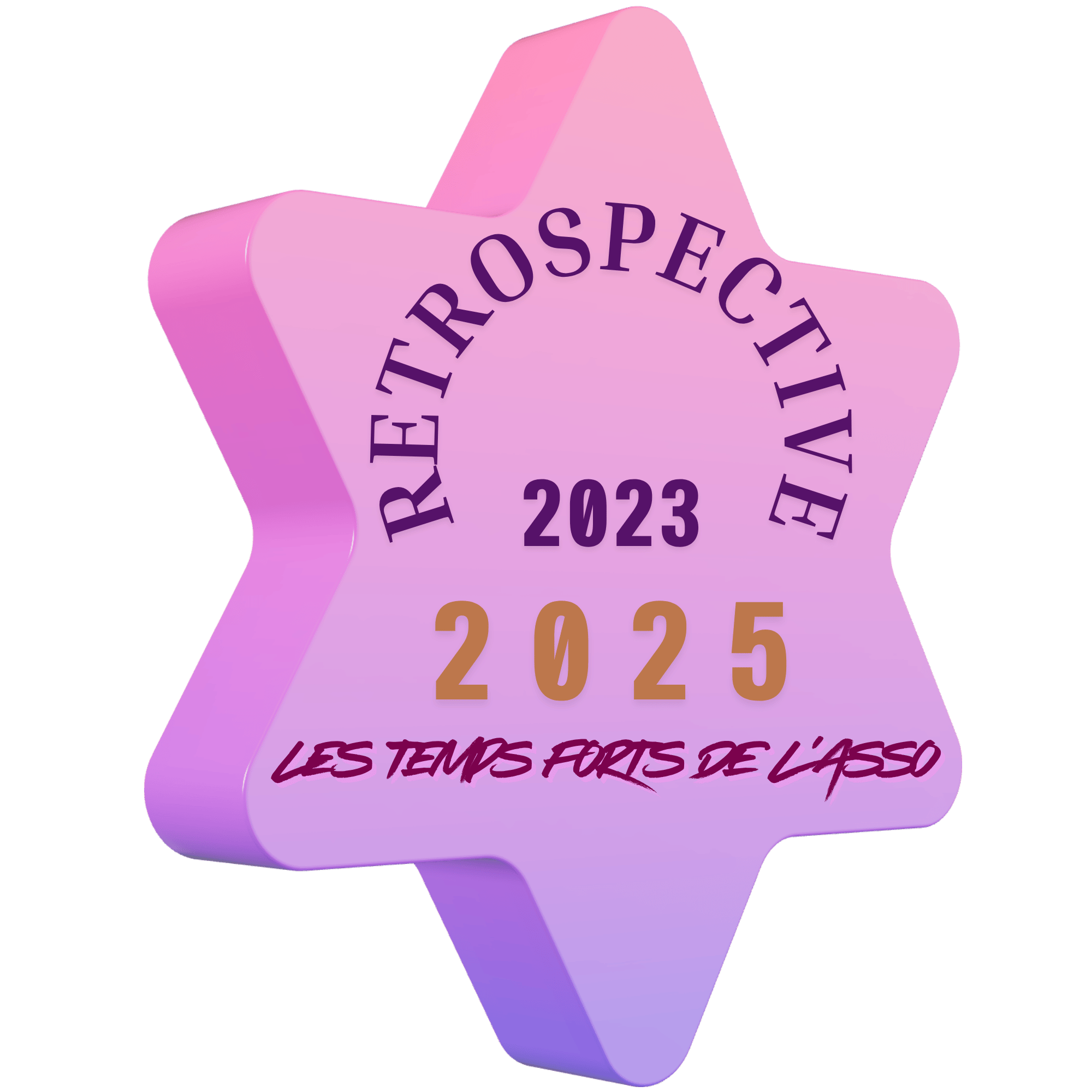 Rétrospective 2023–2025 — les temps forts de l'association