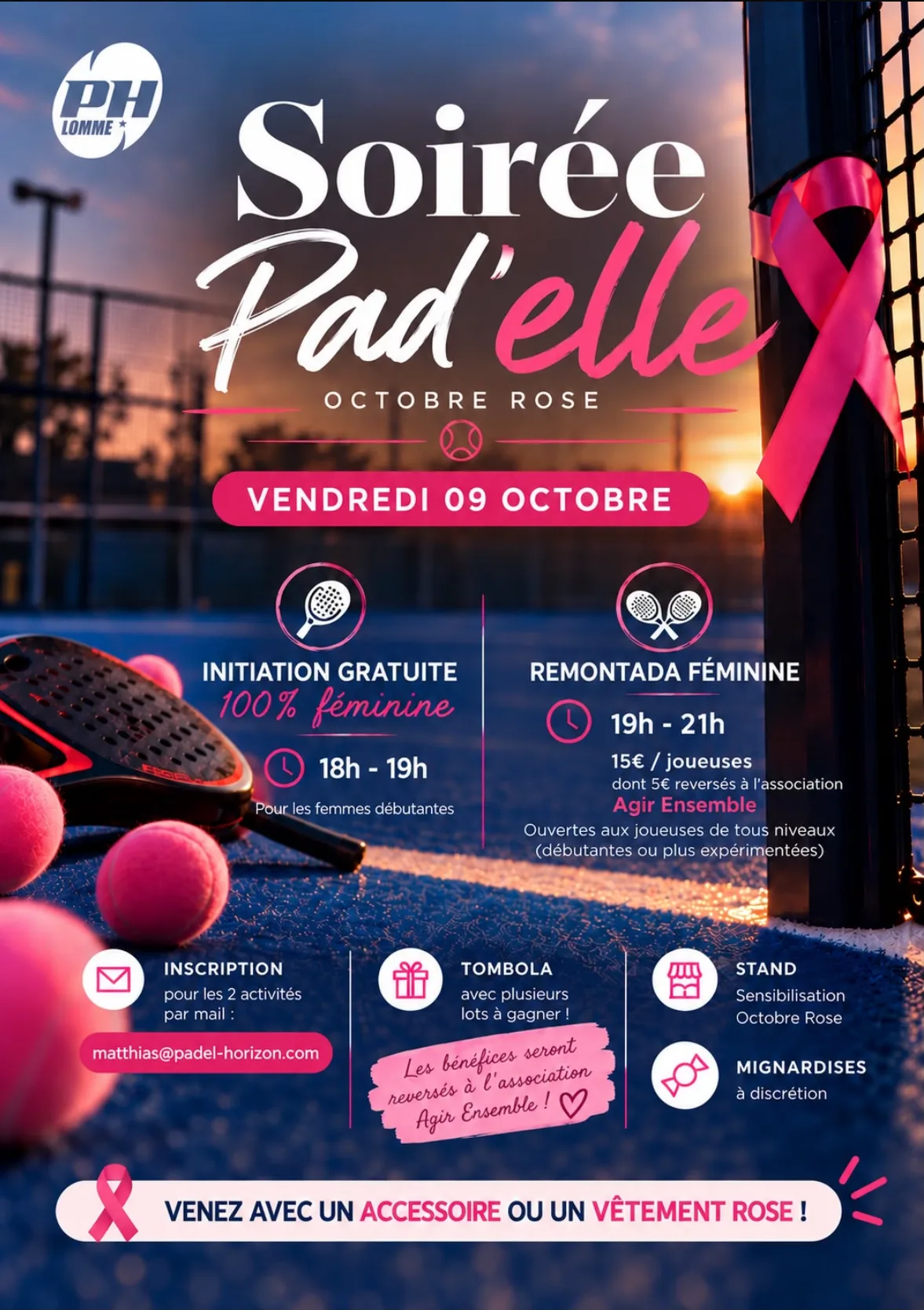 Soirée Pad'elle