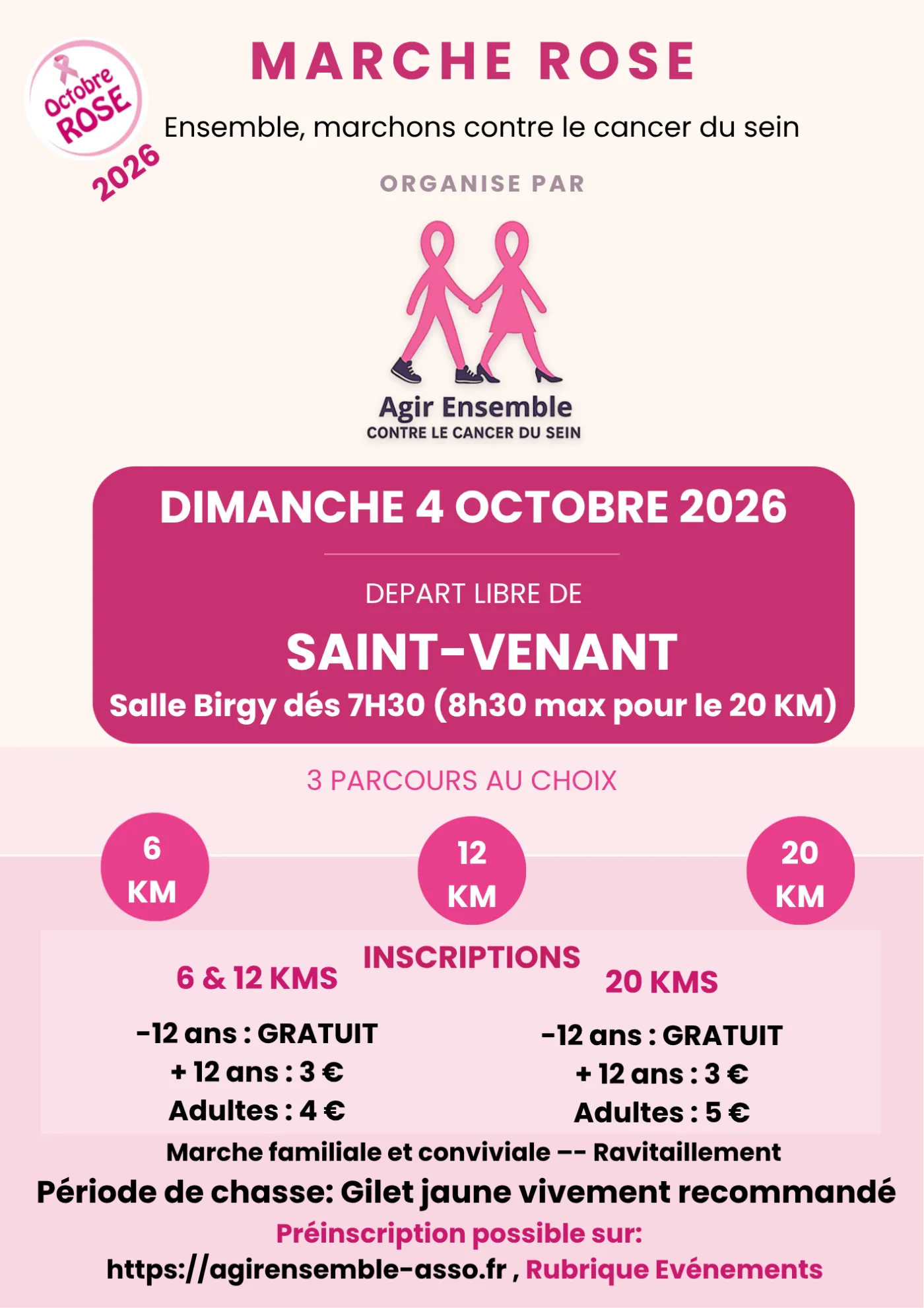 Marche Rose Saint-Venant 2026