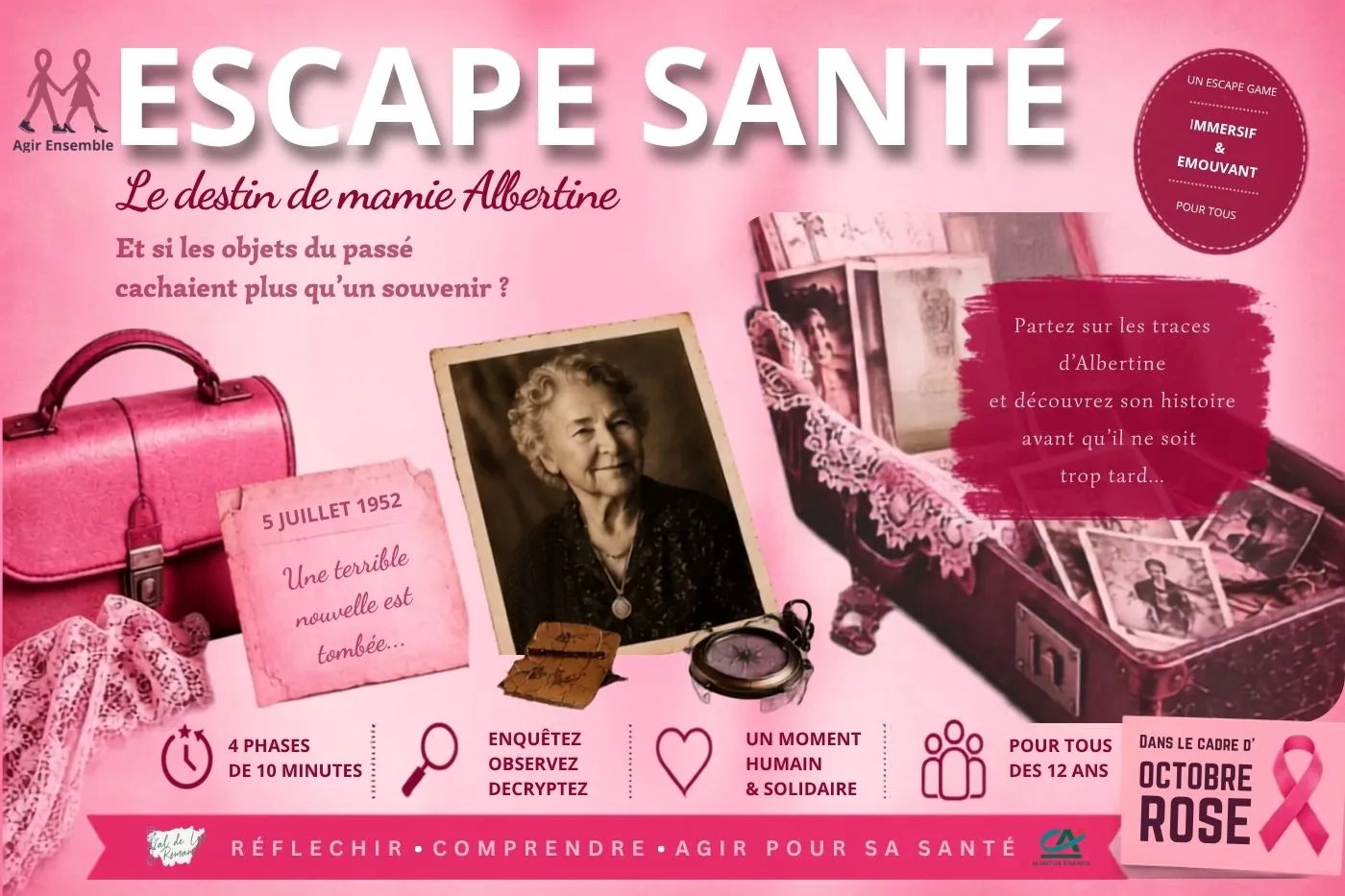 Escape Santé - Le destin de mamie Albertine.