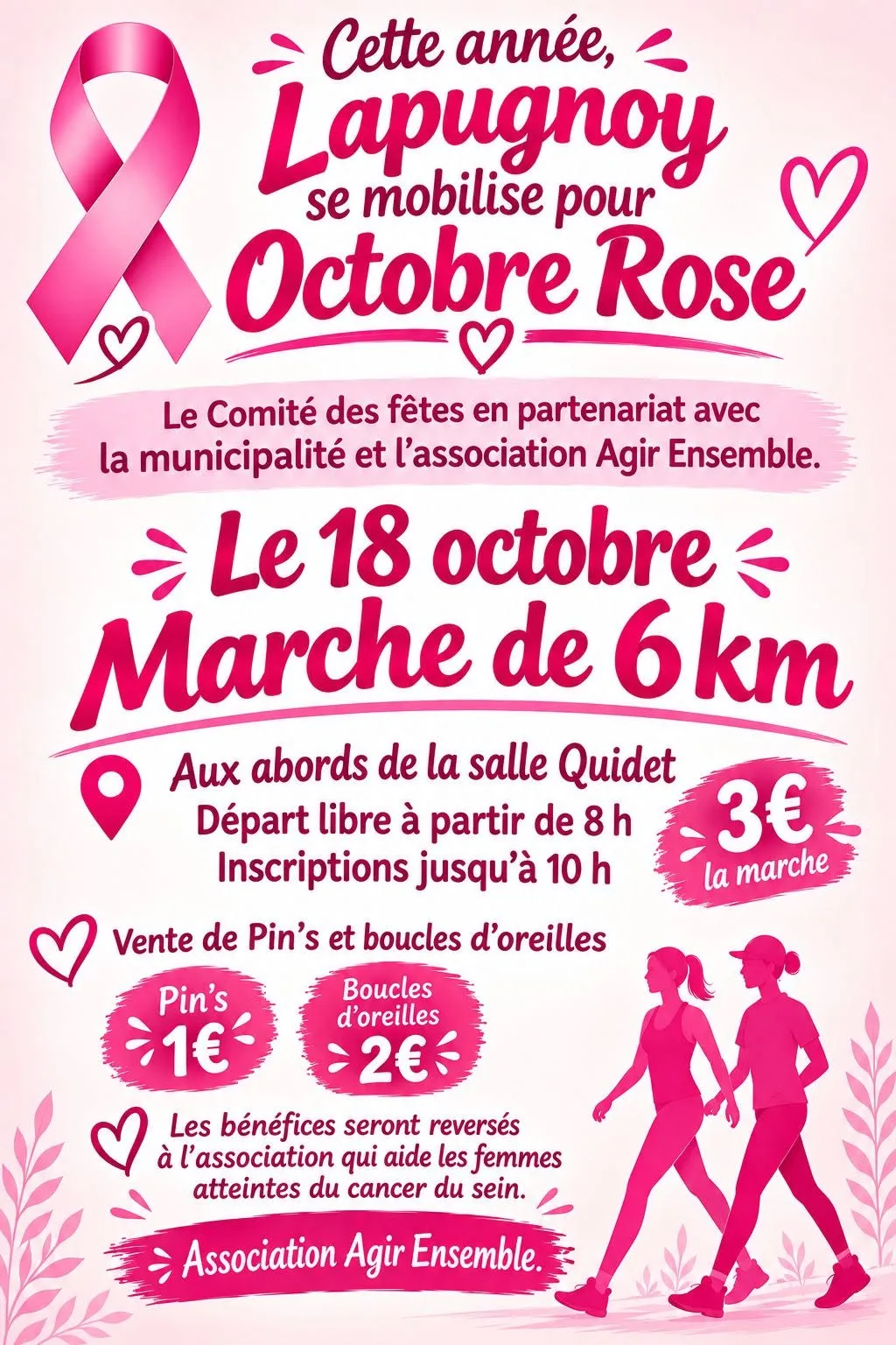 Marche Rose Lapugnoy